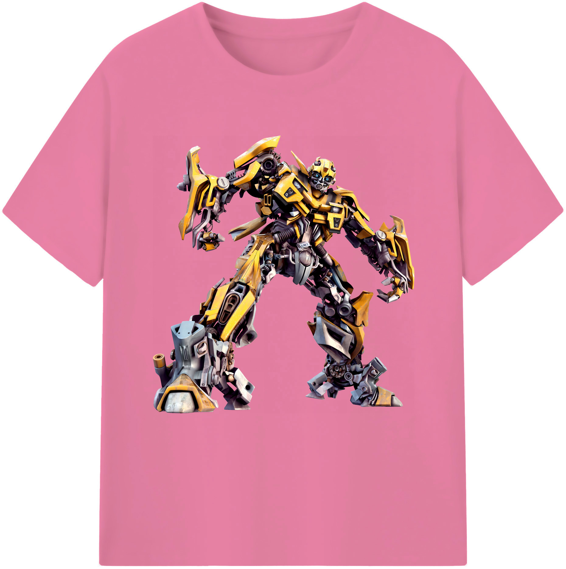 （画像用） Transformers トランスフォーマー 綿100％半袖Tシャツ（フロントプリント）